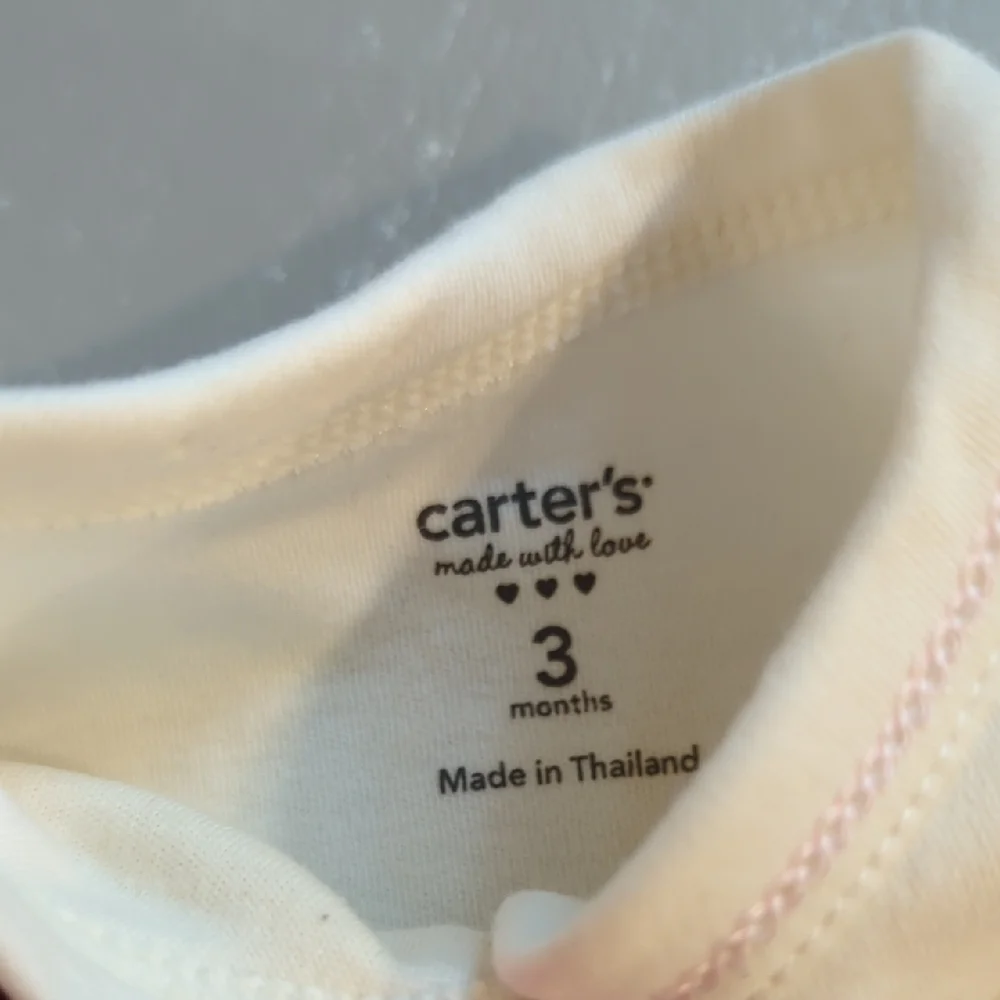 Carter's Bunny Outfit One Piece Snaps‎ size 3M